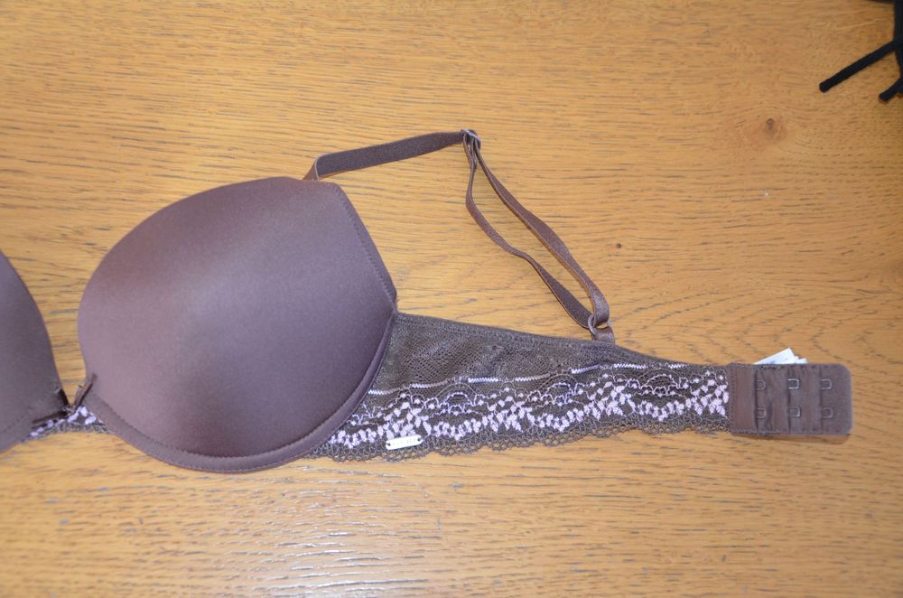 stanik/biustonosz Tommy Hilfiger 75B brązowy