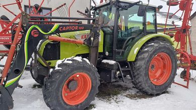 Claas Axos 320, 2009 rok, tur Faucheux, opony 99% 7500mth cena brutto