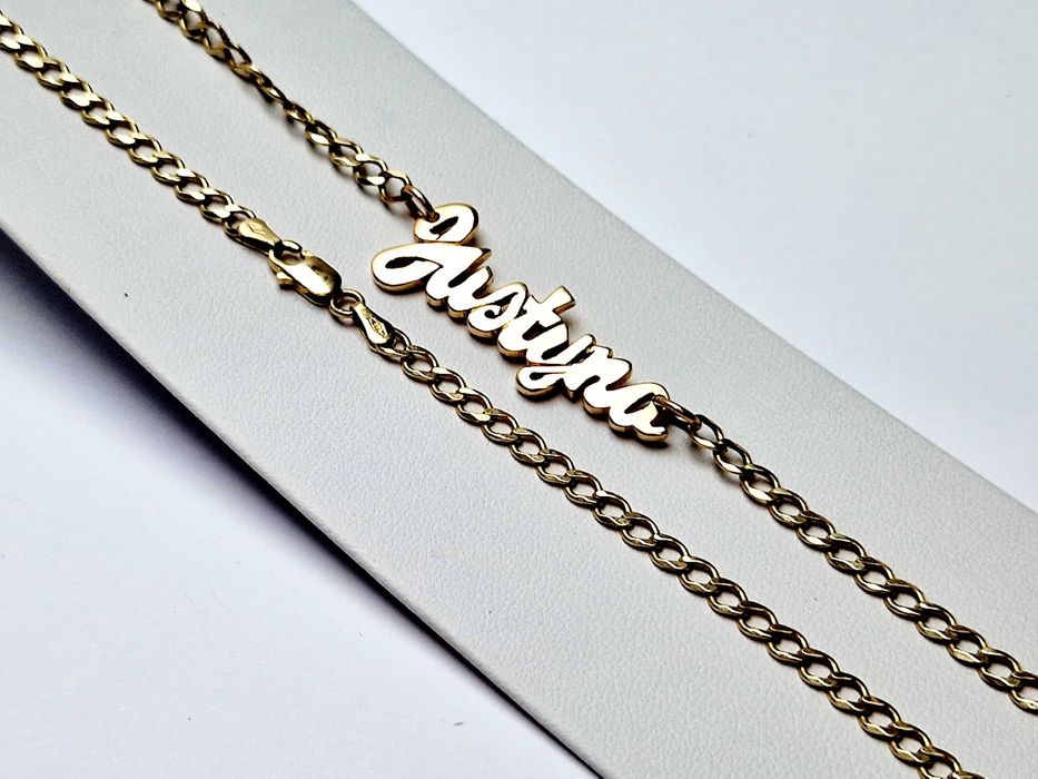 Złoty Łańcuszek "JUSTYNA" Pancerka [585, 13,16G, 55CM]