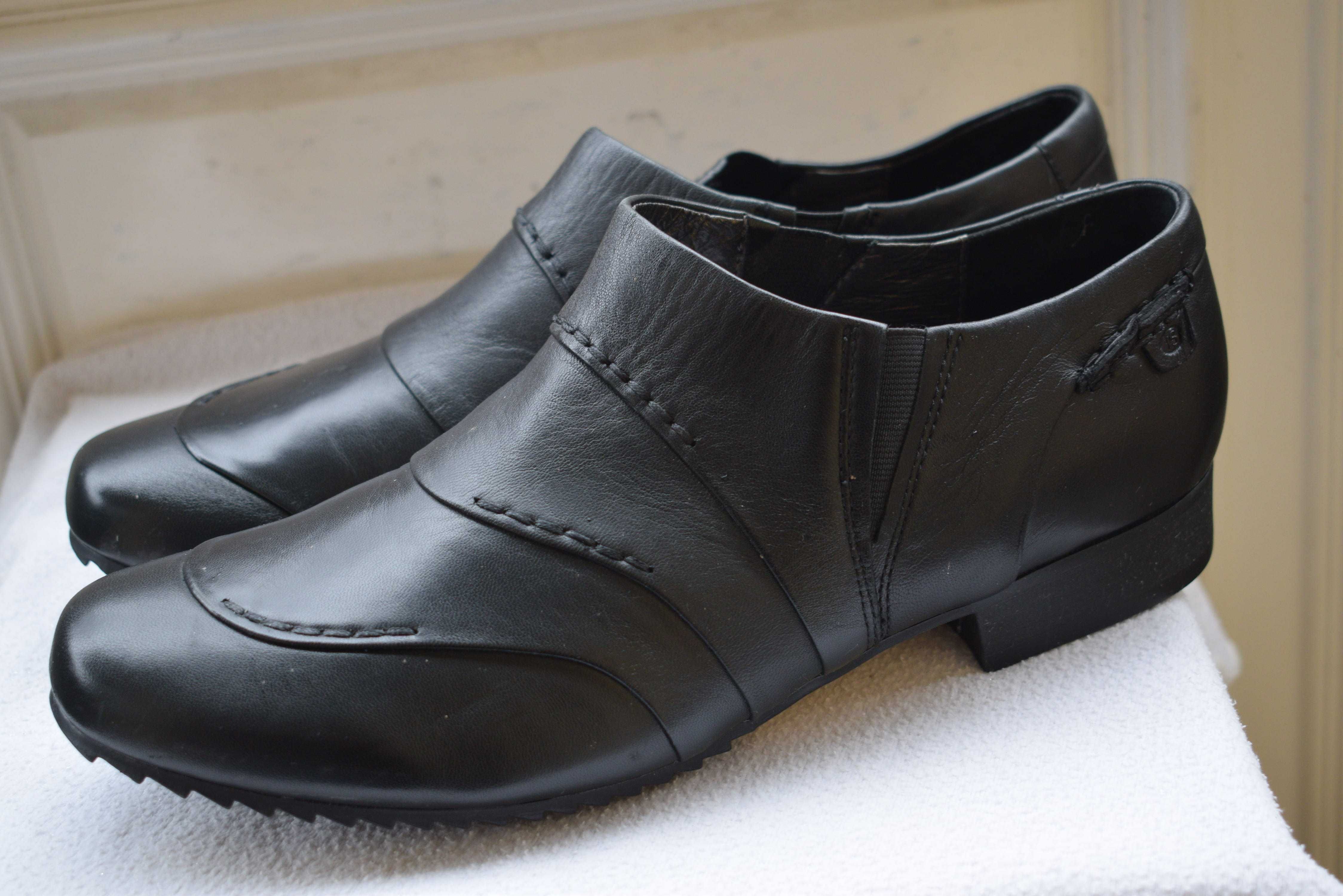 кожаные туфли мокасины Josef Seibel р. 43
