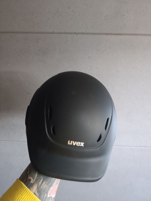 Kask jeździecki toczek Uvex Kidoxx Black Matt 49-54cm