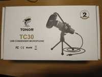 Mikrofon  TONOR TC30 studyjny pojemnościowy USB
