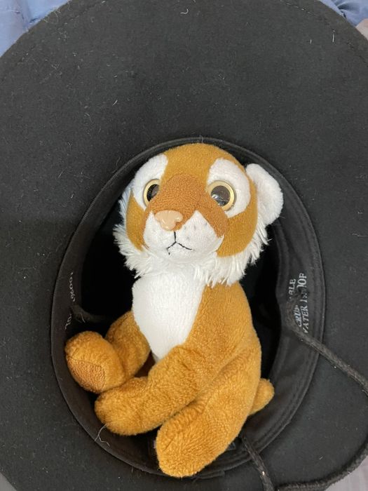 Іграшка ведмедик Начальник поїзду, залізничник, УЗ