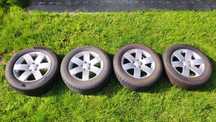 Felgi aluminiowe 17" z oponami zimowymi 235/60 R17 – Chevrolet/6x139.7