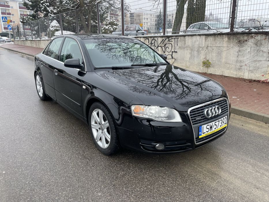 AUDI A4 b7 ** 1.8T ** QUATTRO ** MANUAL ** KLIMA ** ZADBANA **Bez rdzy