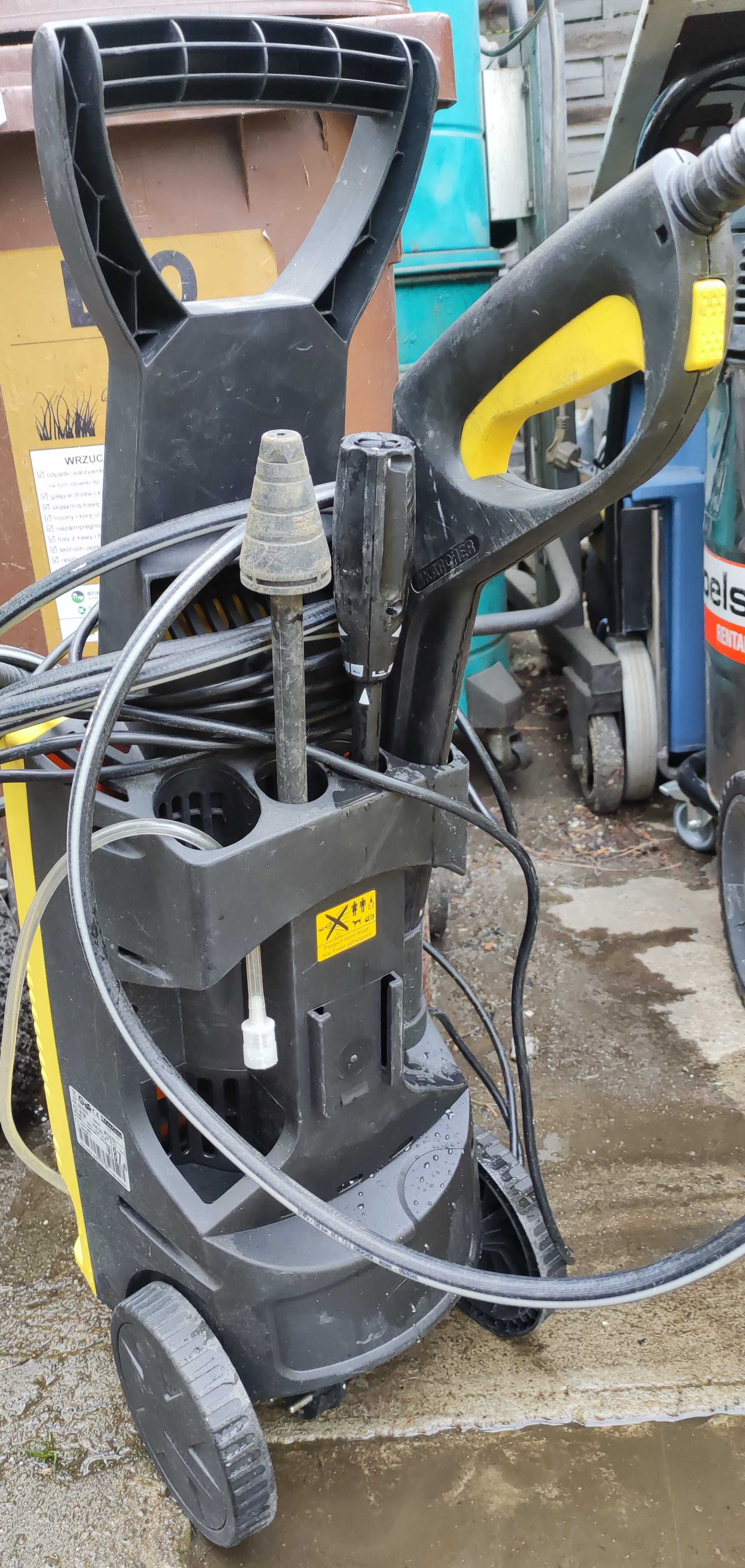 Myjka ciśnieniowa Karcher uszkodzona