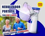 Nebulizador portatil bebe e adulto