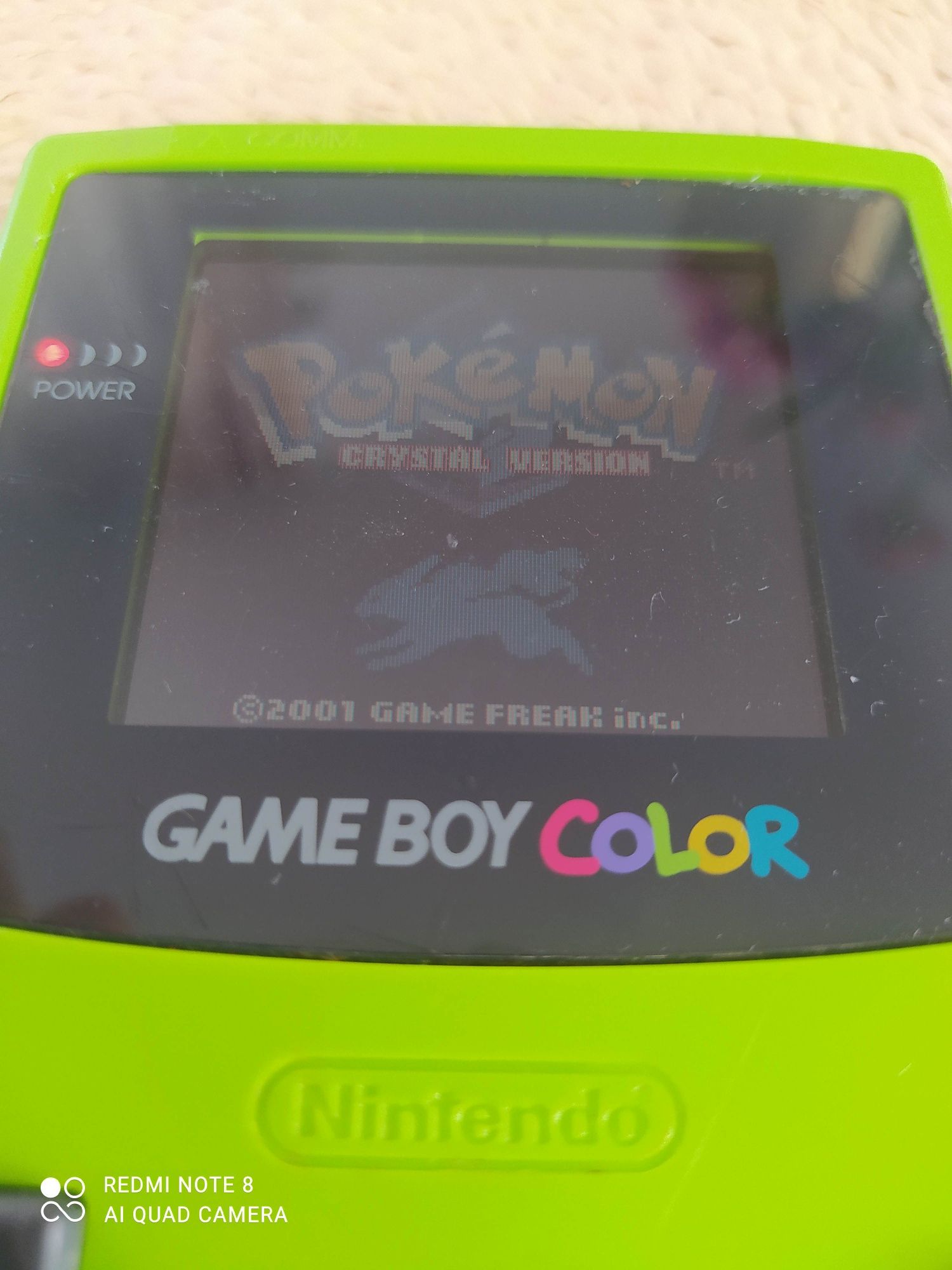GRA NINTENDO - POKÉMON Crystal: GameBoy Color/Sp/Advance/Pocket - NOWA