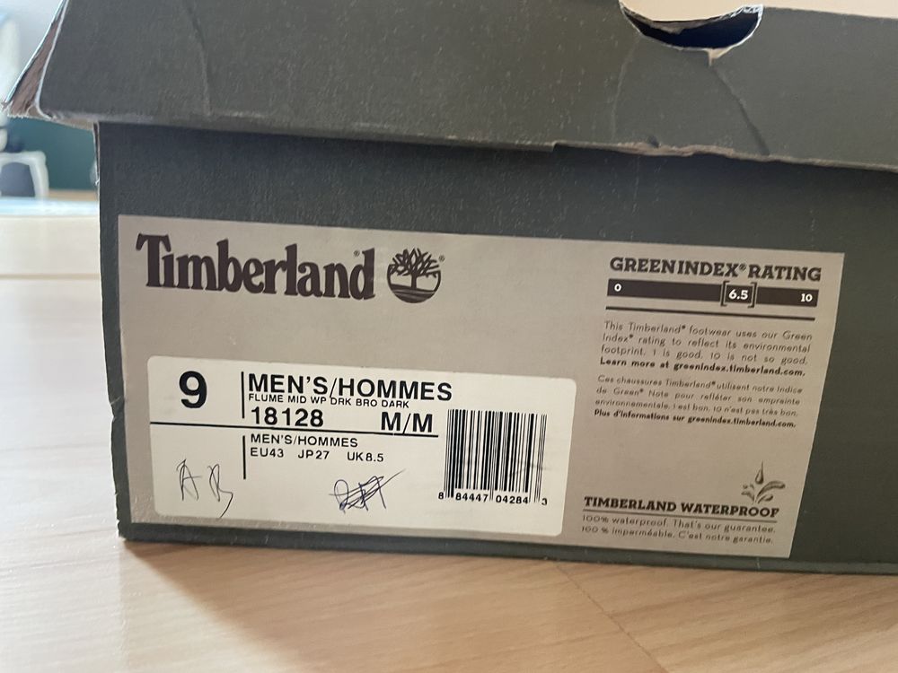 BUTY ZIMOWE skorzane, wodoszczelne Timberland Flume MID WP