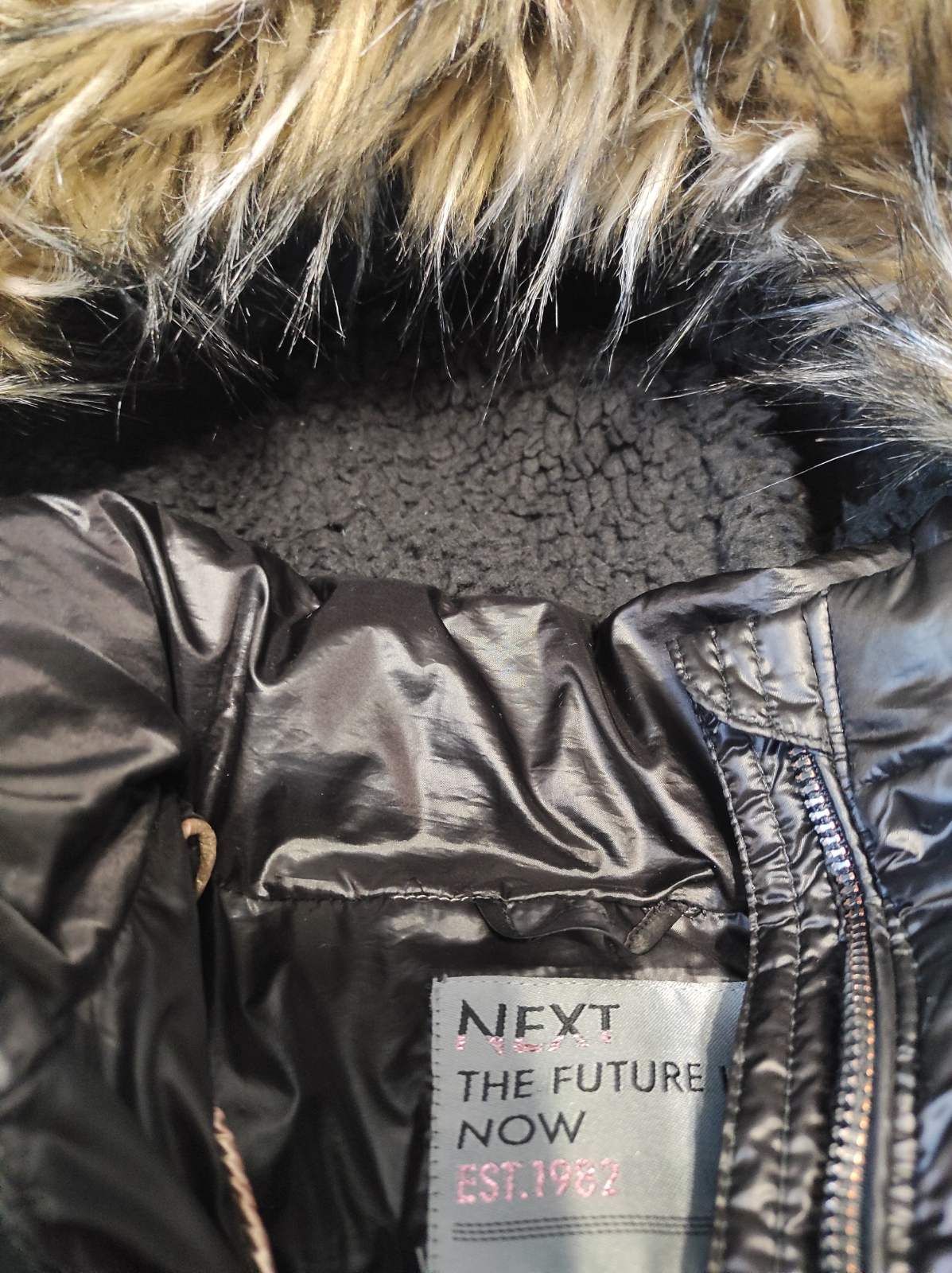 Тепла куртка пальто Next 9-10 років 140см