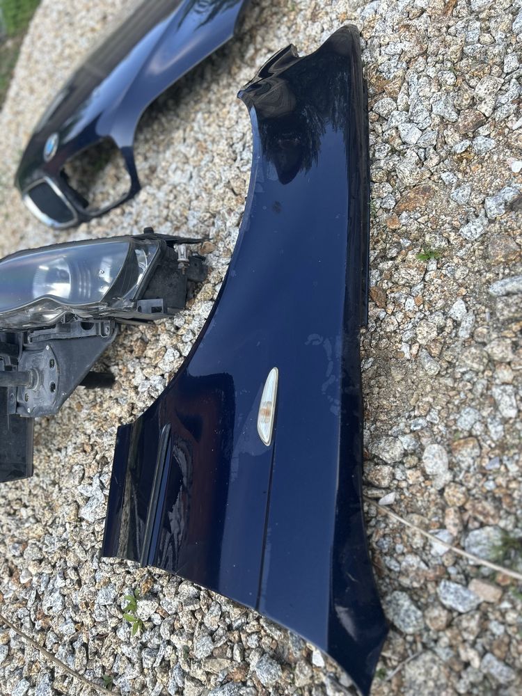 Maska, blotnik, pas przedni BMW e46 sedan/kombi polift
