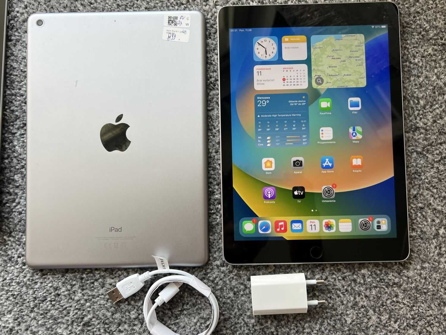 Tablet Apple iPad 6 32GB WIFI SPACE GREY Gwarancja FV23%
