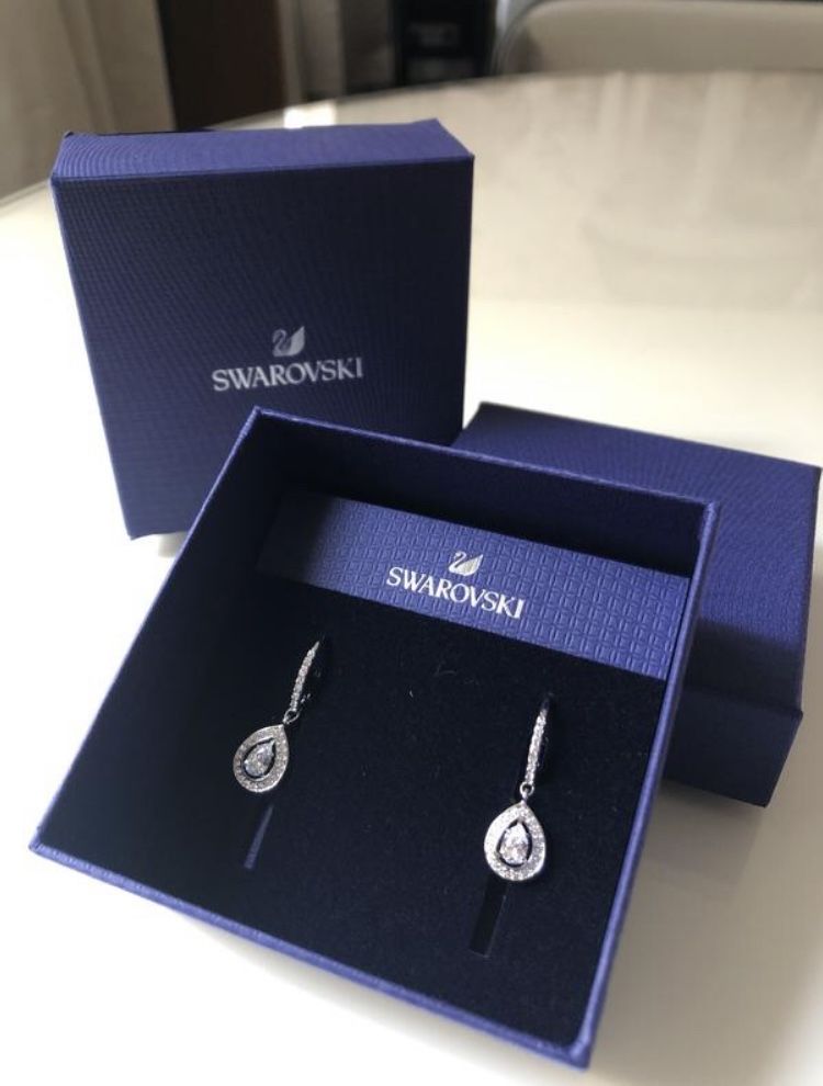 Сережки Swarovski. Оригінальна упаковка.