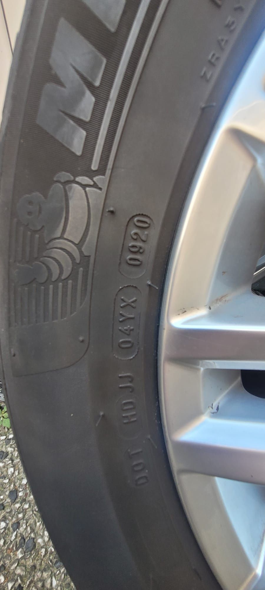 4x koła vw tiguan orginalne 17inch