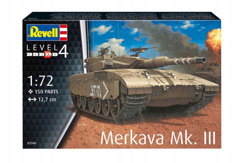 Model do sklejania Revell 03340 czołg Merkava