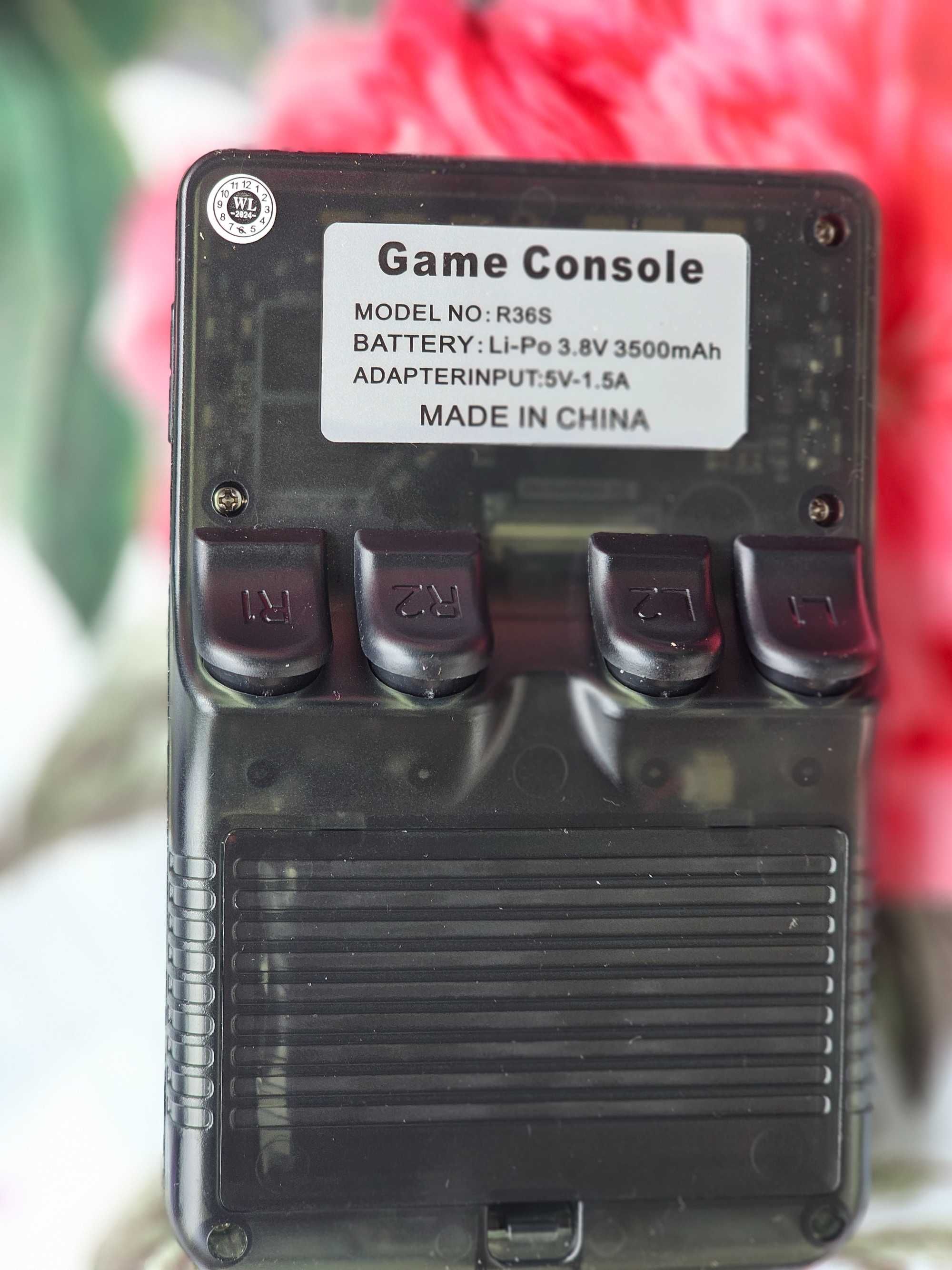 Consola Portátil Retro 36S Preta transparente