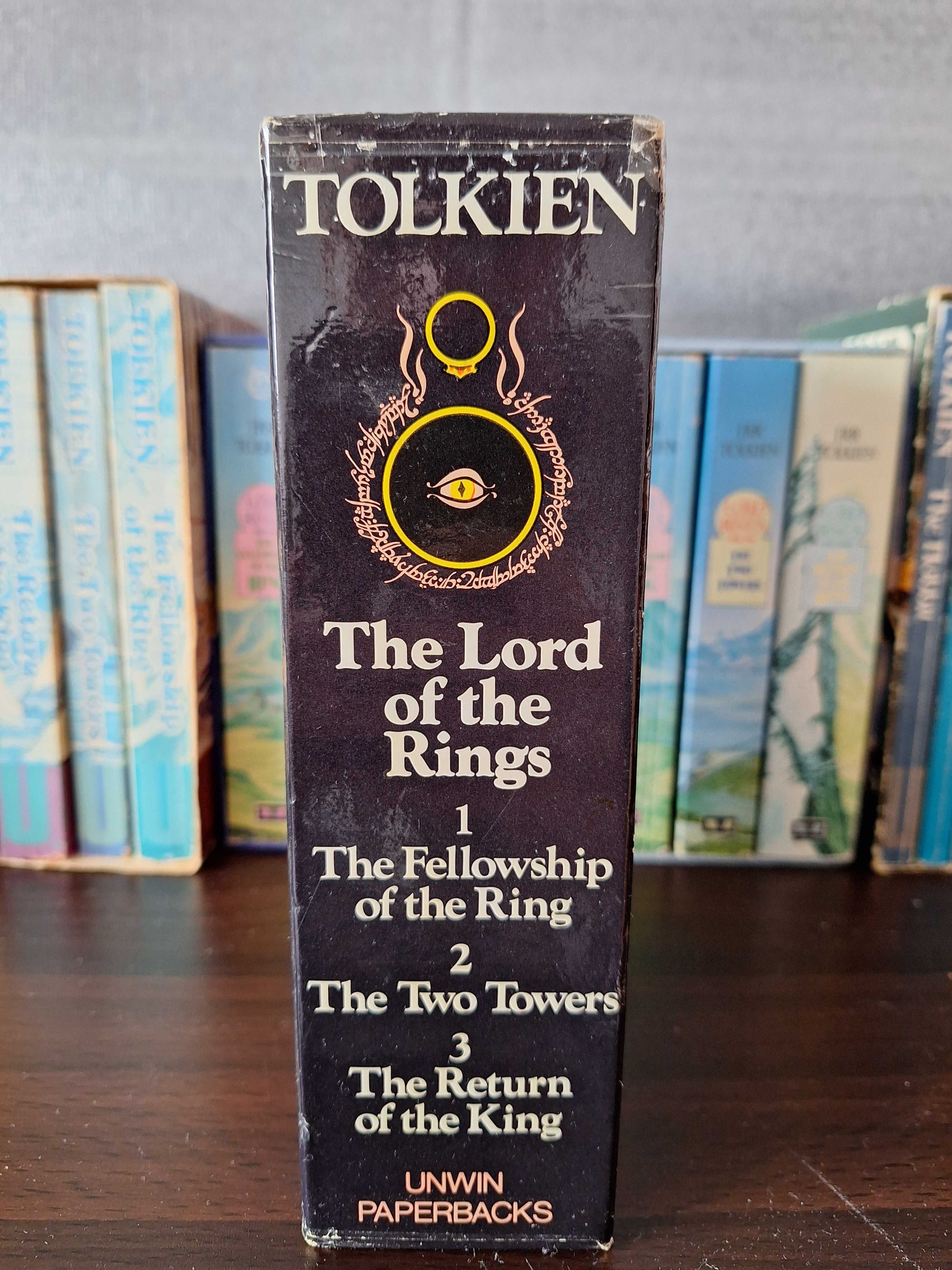 Lord Of The Rings set caixa colecção livros (1976)