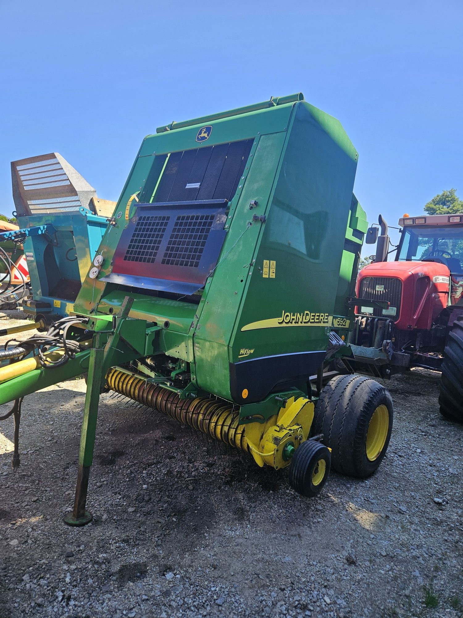 Prasa Deutz Fahr RB 3.55 Oryginał Vicon 157 FV