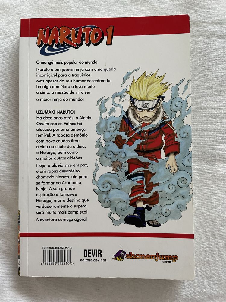 Mangá Naruto (Volume 1)