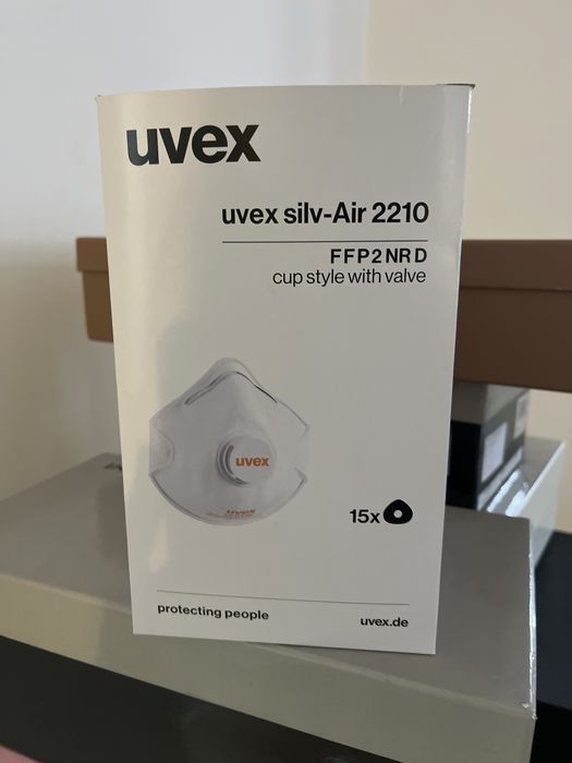 Маска uvex 15 шт в уп