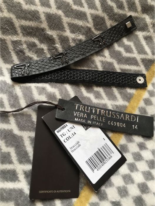 Чокер шкіра Trussardi