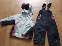 Zestaw/komplet zimowy kurtka+spodnie 86-92 +czapka