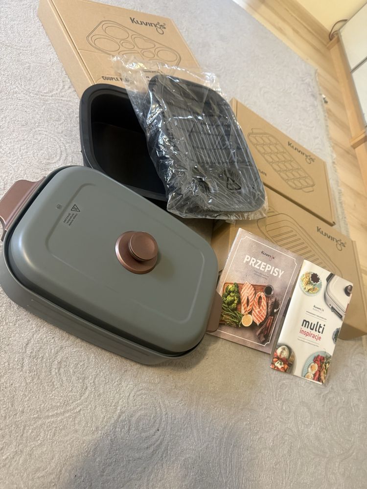 Kuvings multigrill z gratisami gril elektryczny z g
