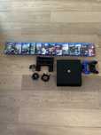 PS4 pro + gry + 2 pady + stacja ładowania padów