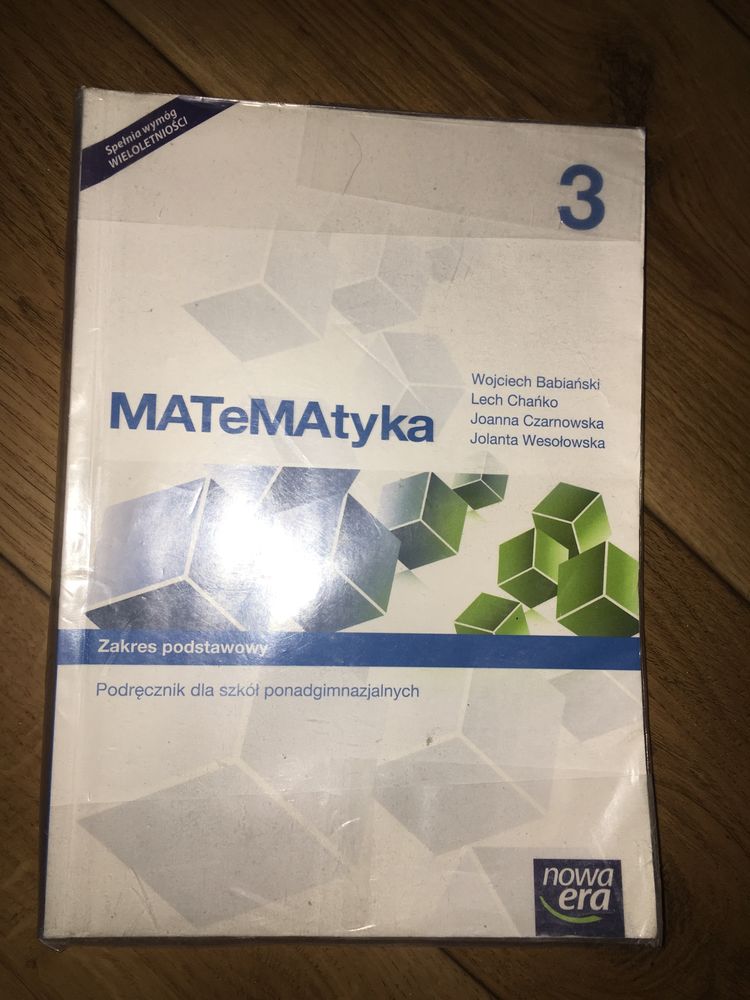 Ksiązki do technikum (Matematyka, Geografia)