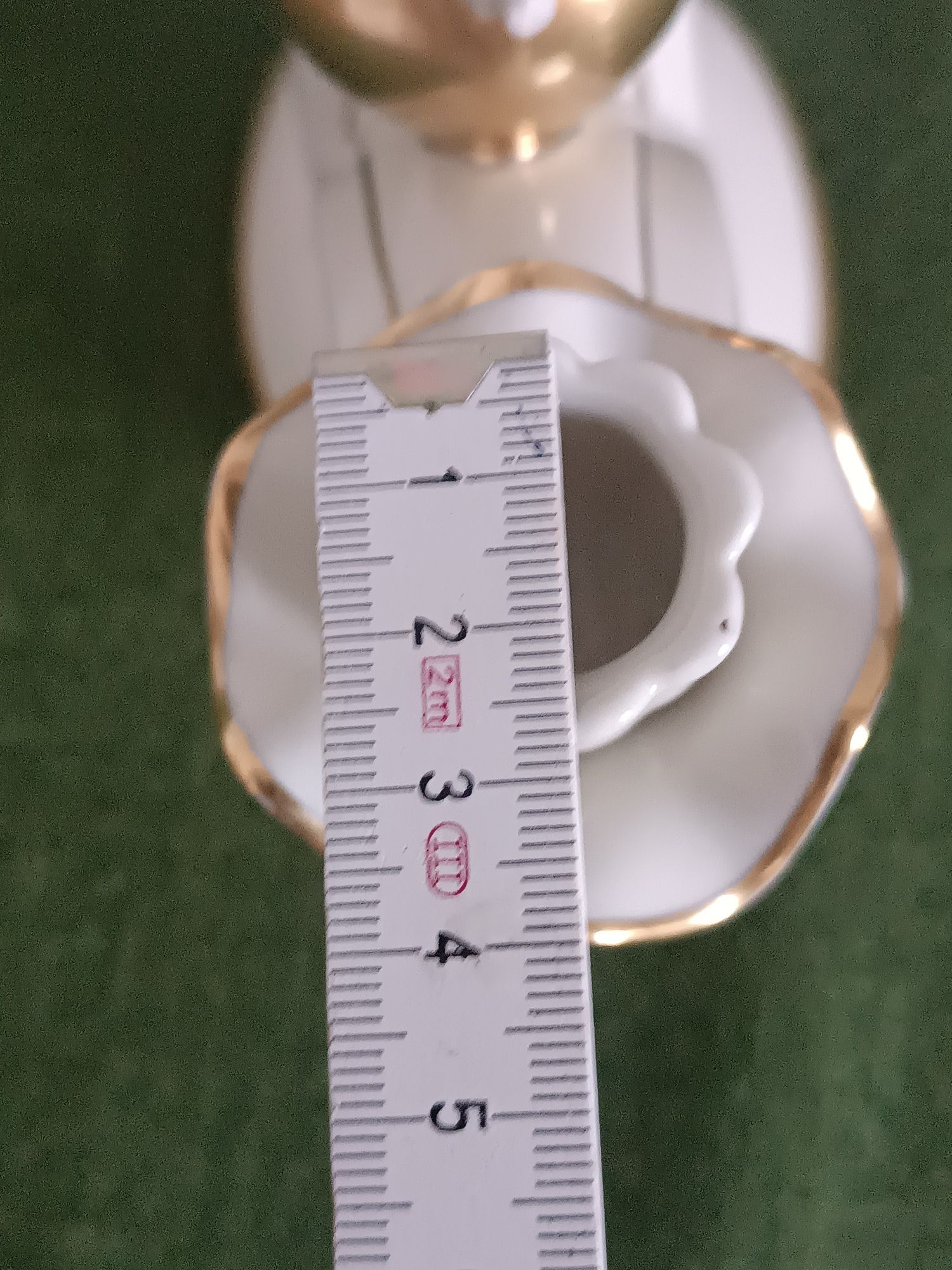 Świecznik z ptakami porcelana Neutattau