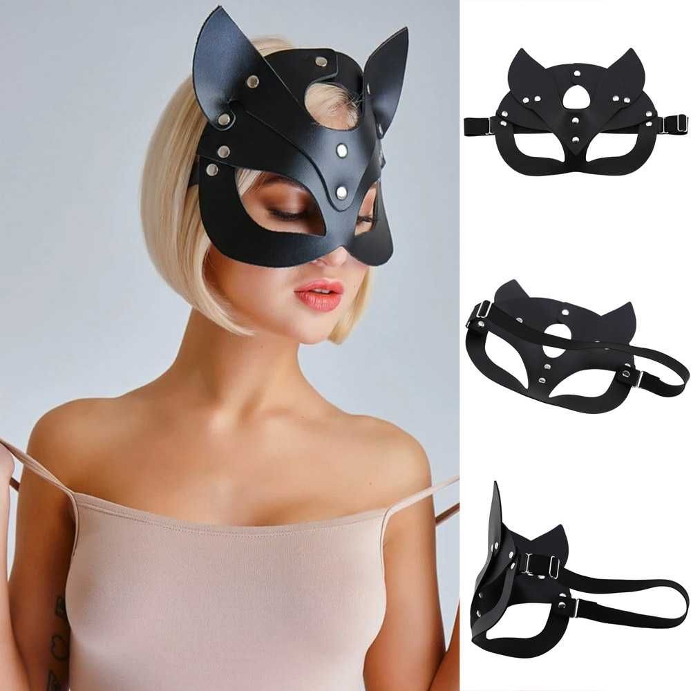 Эротическая маска кошки, маска карнавальная, игры для взрослых