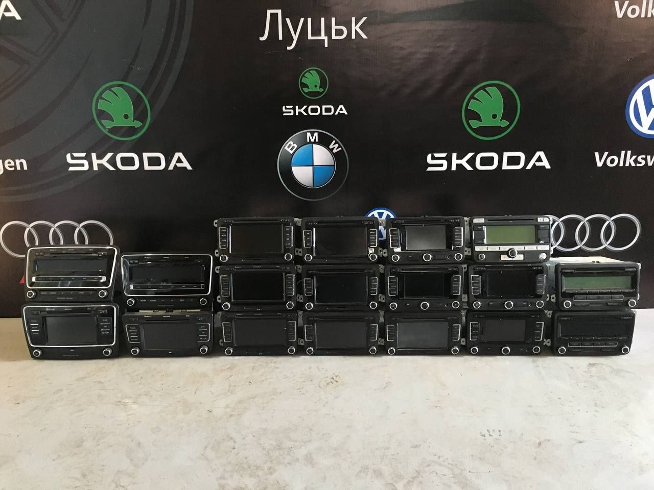 Магнітола навігація мультимедіа Фольксваген шкода VW Skoda