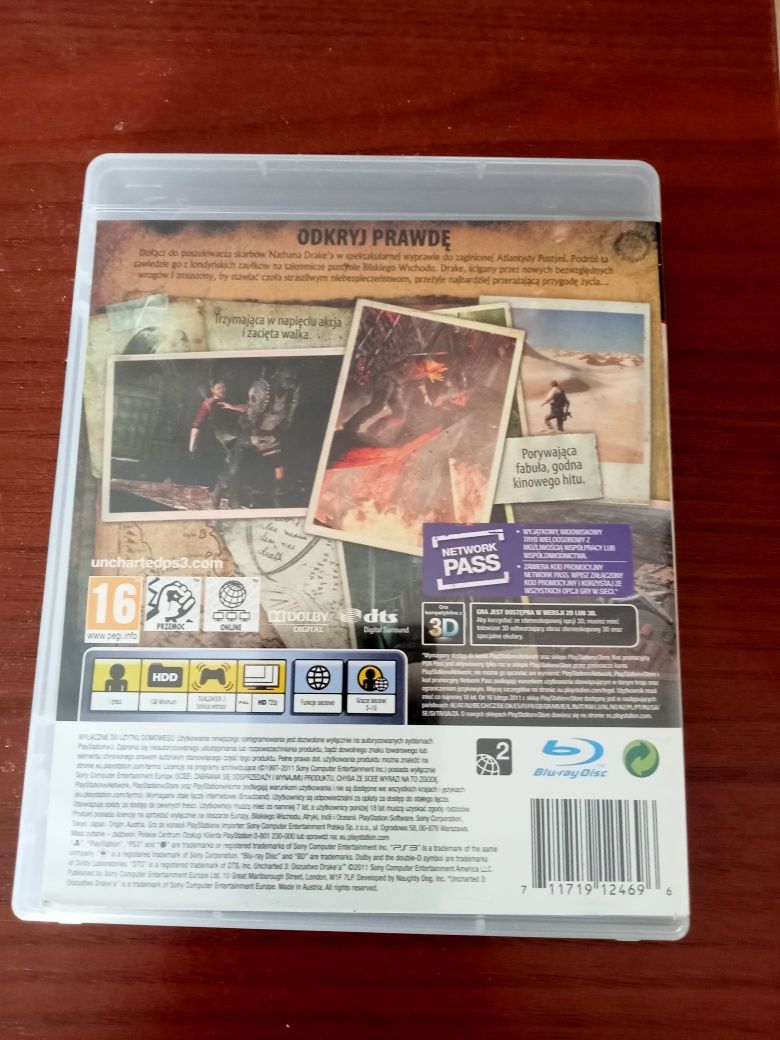 Uncharted 3 PlayStation 3