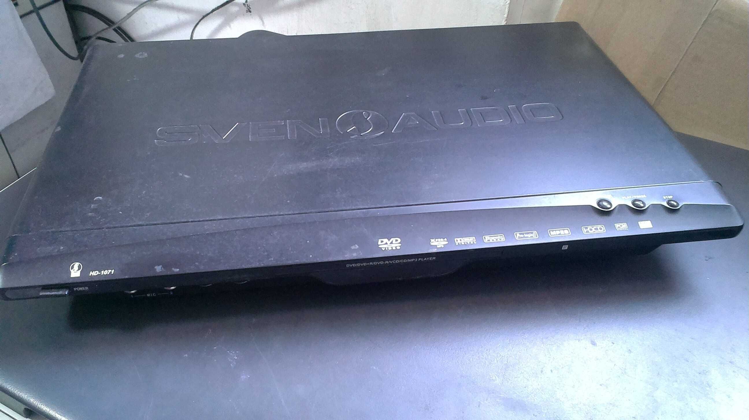 DVD-програвач SVEN HD-1071 (є вихід VGA) з пультом