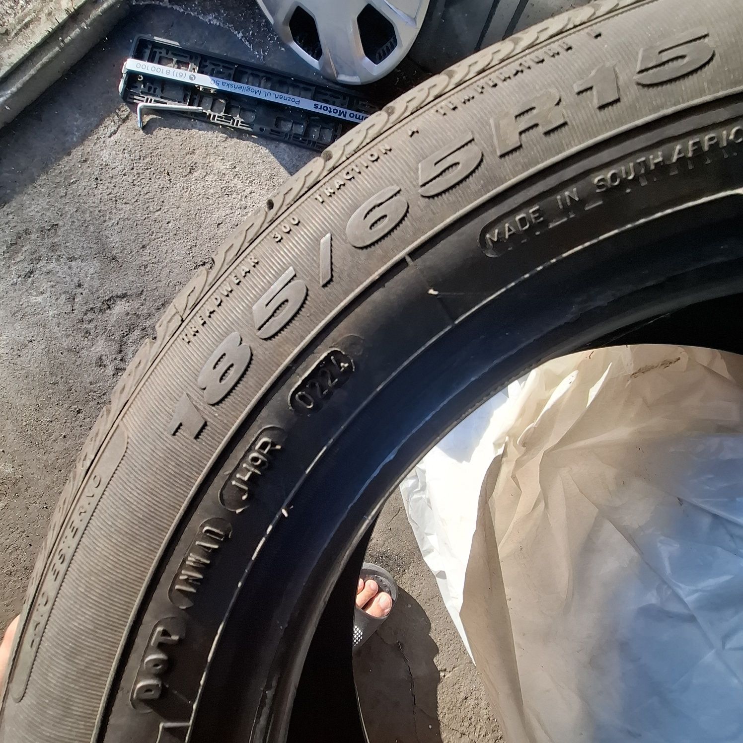 Opony letnie prawie nowe Fulda 185/65/R15