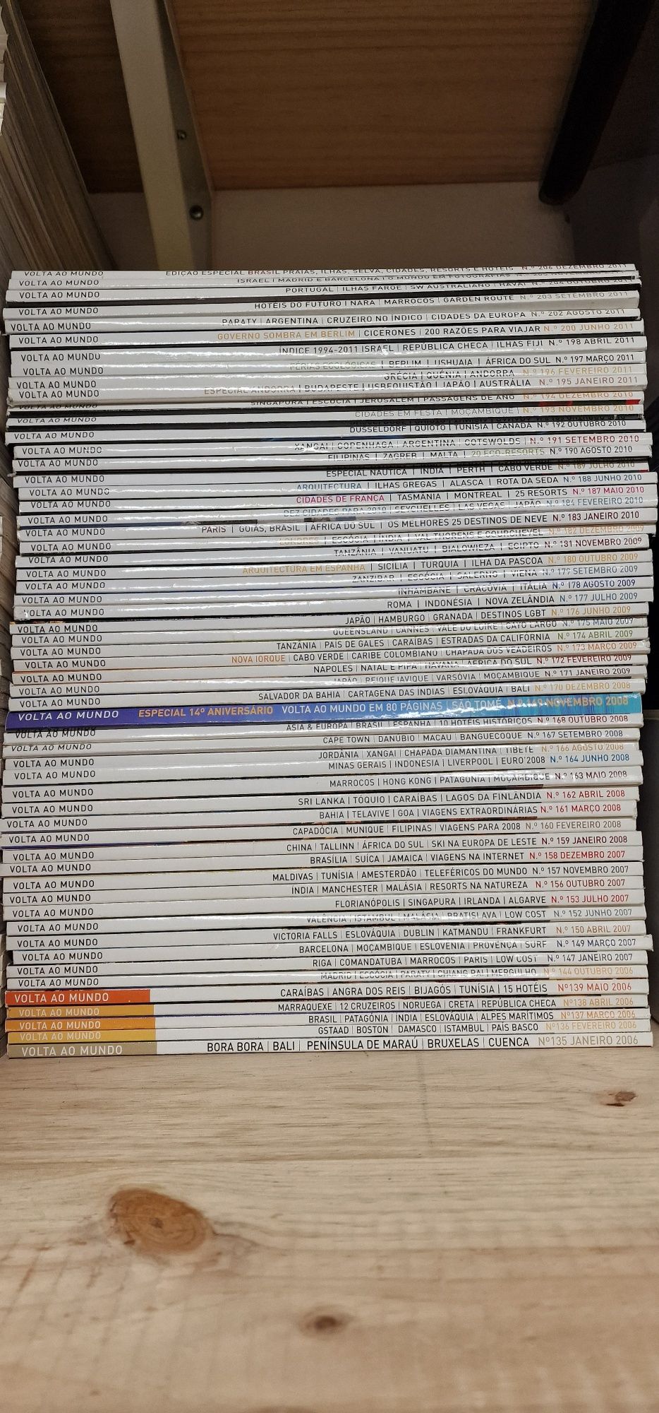 Coleção Revistas Volta ao Mundo