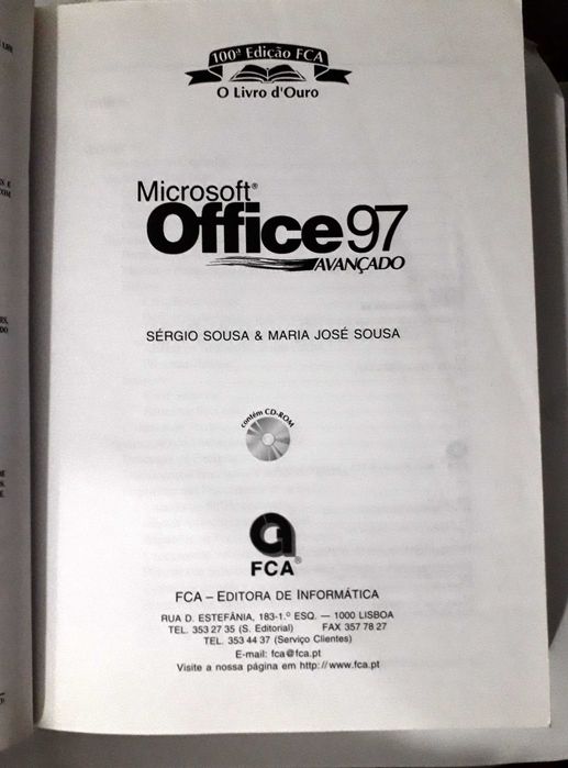 Livro Microsoft Office 97 Avançado - FCA
