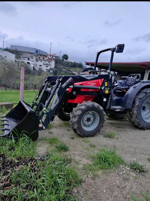 Trator Same 55cv  carregador frontal