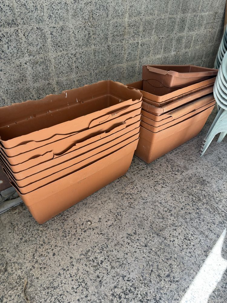 14 Floreiras resina usadas