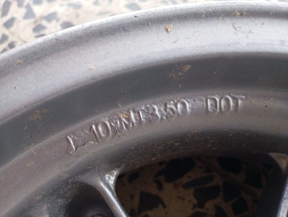 Jantes de moto 50cc