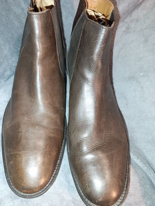 Sztybety 45 kozaki 45 SKORA NATURALNA buty 45 buty męskie 45