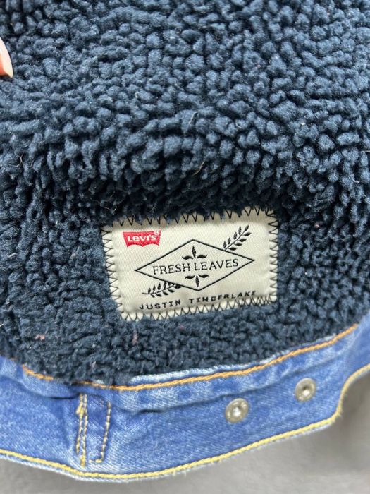 Куртка джинсова шерпа Levis XL чоловіча оригінал