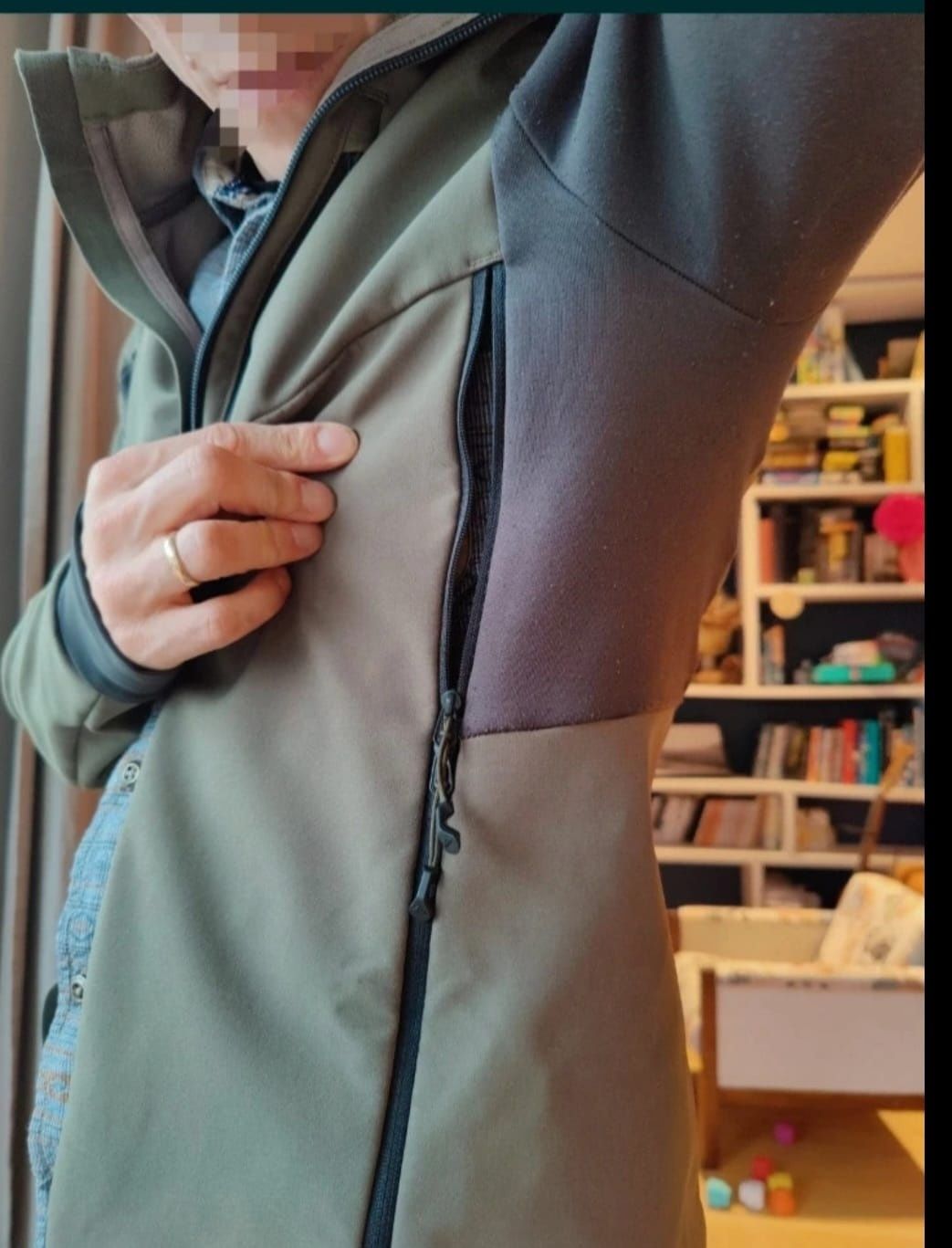 Kurtka Softshell Quetschua S Treck 500 Decathlon