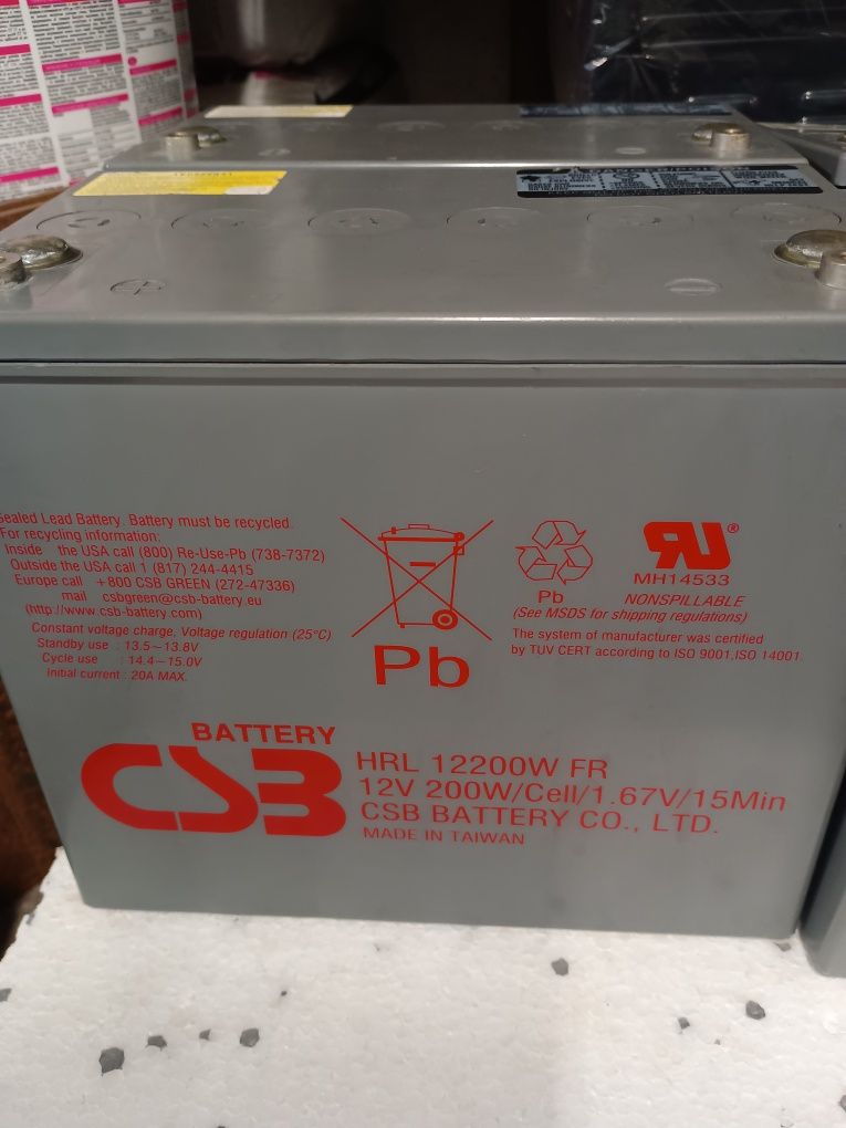Akumulator żelowy agm 55ah  fotowoltaika  magazyn energii
