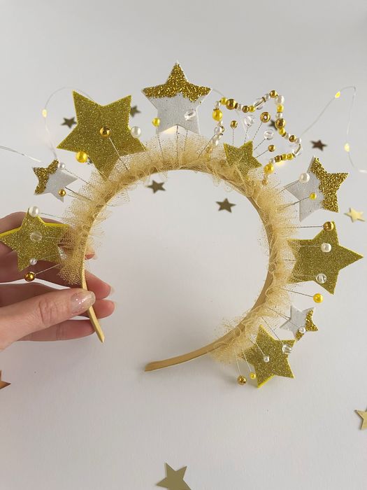 Зірочка обруч корона костюм зірочки на новорічне свято в садочок