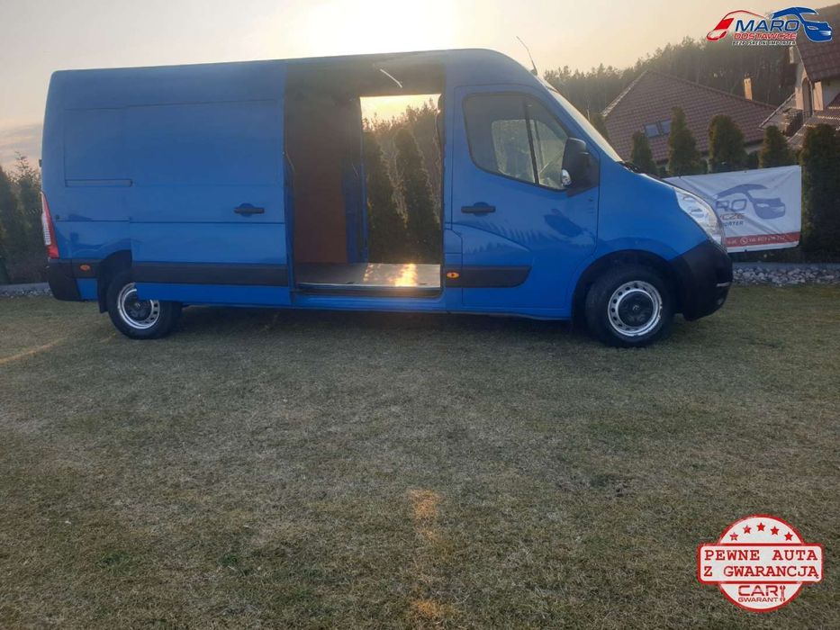 Opel MOVANO L3H2 2XDRZWI PRZESUWNE  KLIMA NAVI Kamera potwierdzenie przebiegu !!!