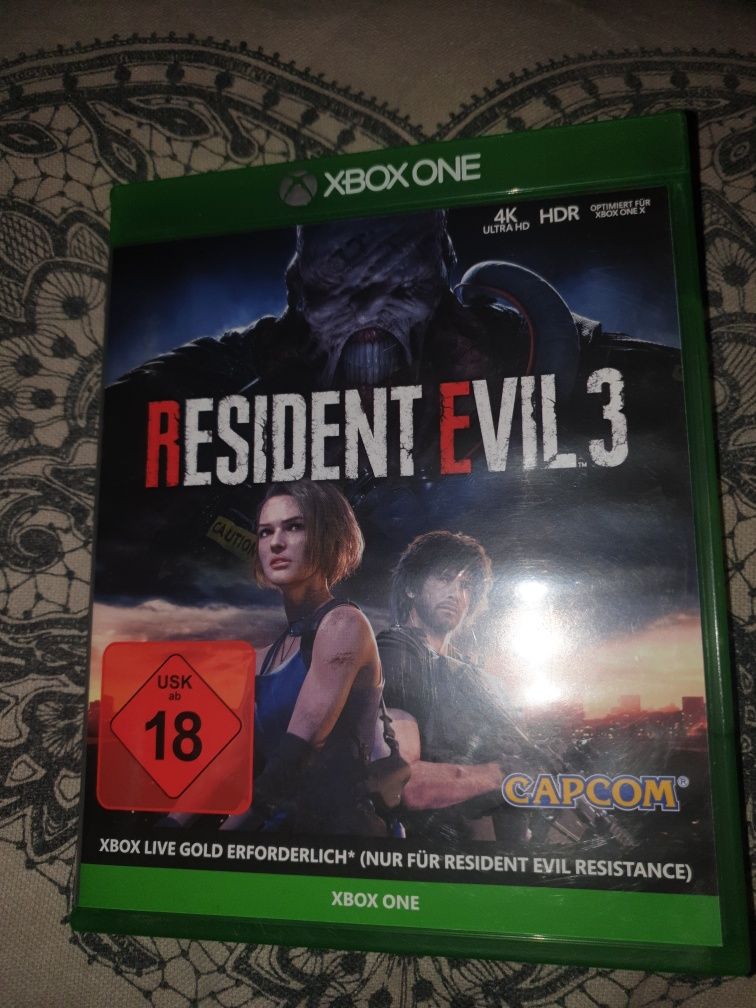 Resident evil 3 Xbox One