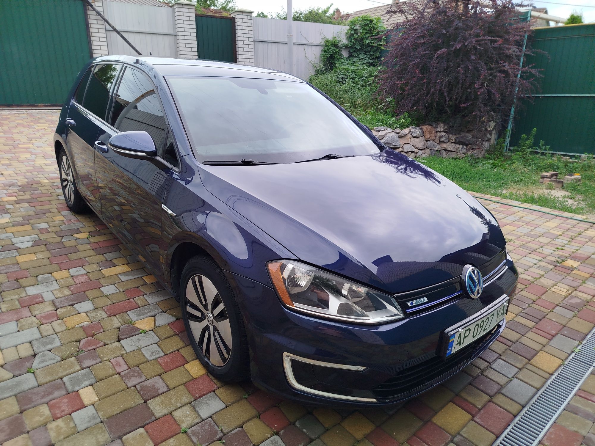 E-golf 2016 проезжает 150км