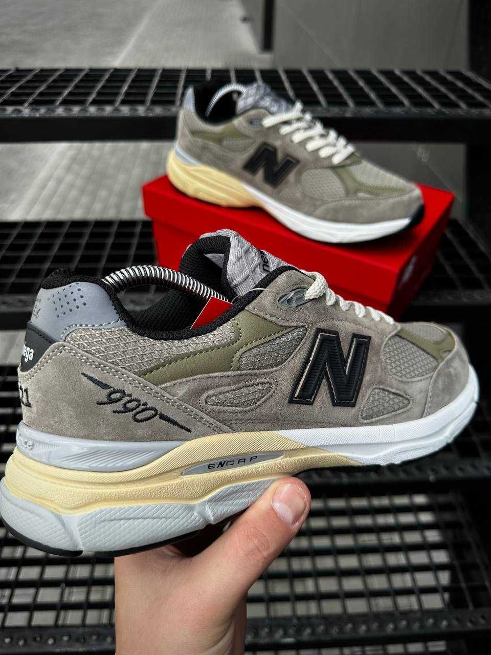 Кросовки New Balance USA 990 GORE TEX, 41-46 размер, кросівки серые