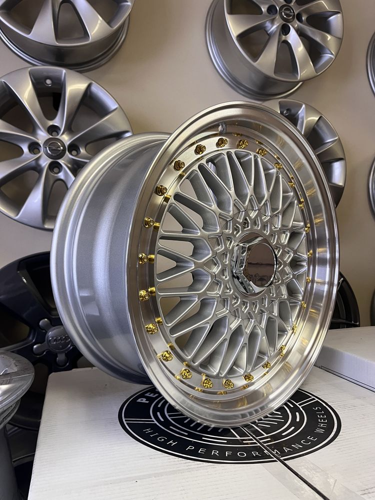 Jantes 16” 5x100 / 5x112 Novas Estilo BBS Compativeis Mercedes Audi Vw